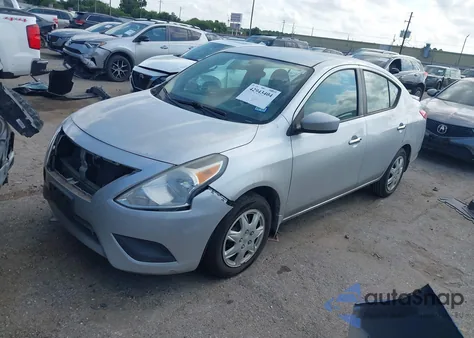 2016 Nissan Versa 1.6 Sv из США, поврежденный, VIN 3N1CN7AP7GL848654